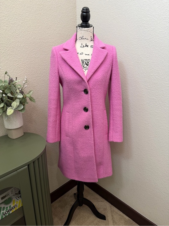Sam Edelman Jackets & Blazers - Sam Edelman Pink Notched Lapel Reefer Coat